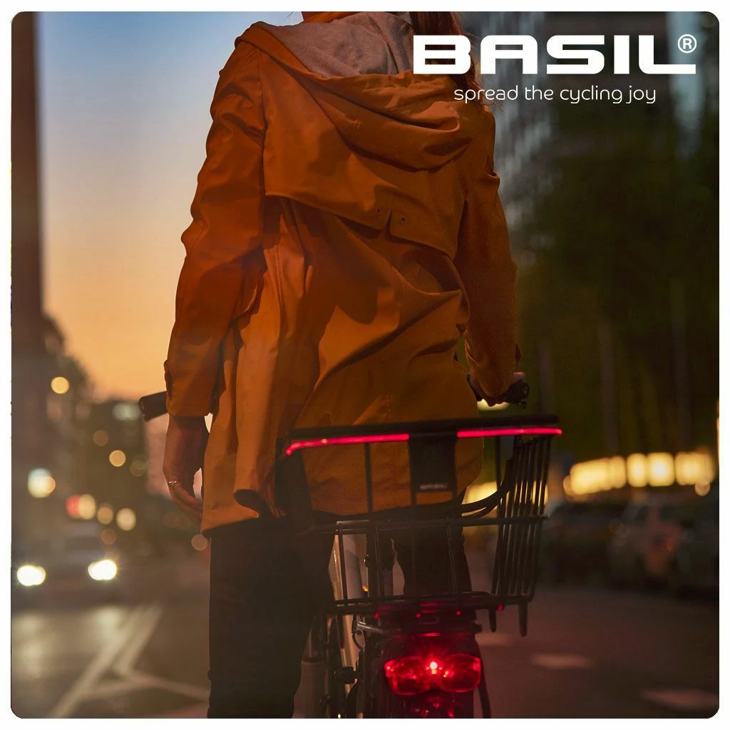 Basil - Panier Vélo Avec LED Intégrées - Cento Alu Multi System Nordlicht 4 Basil - Panier Vélo Avec LED Intégrées - Cento Alu Multi System Nordlicht – Image 2