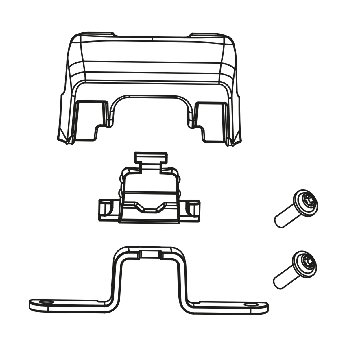 Bosch EBike - Étrier De Fermeture Pour Batterie De Cadre Smart System 3 Bosch EBike - Étrier De Fermeture Pour Batterie De Cadre Smart System
