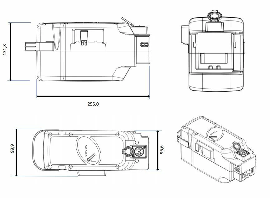 E-Bike Vision - EBV Batterie Compatible Panasonic 36 V Deluxe 4 E-Bike Vision - EBV Batterie Compatible Panasonic 36 V Deluxe – Image 2