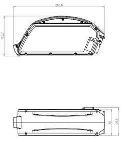 E-Bike Vision - EBV Batterie De Cadre Compatible Bosch Powerpack Classic Line -Promos Vélo Électrique Magasin e bike vision batterie de cadre compatible bosch classic line 2 3840x2160