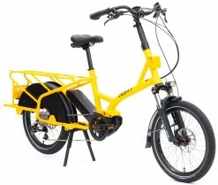 KIFFY Capsule MT 2023 - Vélo Cargo électrique Familial -Promos Vélo Électrique Magasin kiffy capsule mt mango yellow 2 3840x2160