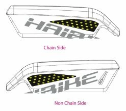 Haibike SDURO - Autocollant Pour Batterie De Cadre Bosch Powerpack 2018