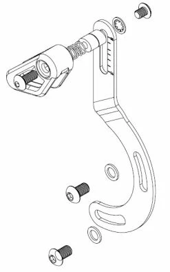 Reverse Components Reverse - Guide-chaîne Pour Moteurs Shimano Steps E7000/E8000/EP8