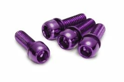 Reverse Components Reverse - Set De 4 Vis Pour étrier De Freins - M6x18mm -Promos Vélo Électrique Magasin reverse set 4 vis etrier frein m6 18 mm violet 3840x2160