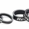 Reverse Components Reverse - Set D'entretoises De Direction Carbone 10mm / 5mm 1 1/8" (noir) -Promos Vélo Électrique Magasin reverse set entretoises direction carbone 3840x2160
